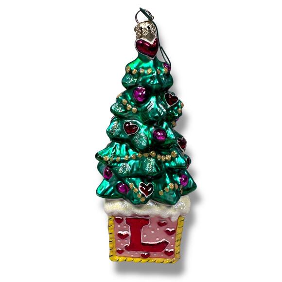 Christopher Radko Love & Hearts Tree Ornament 7" Christmas Holiday Xmas READ - Picture 1 of 8